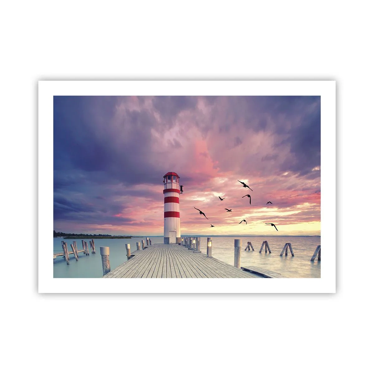 Plakat - Det er tid til havnen - 70x50 cm