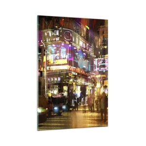 Billede på glas - I et hav af lys - 80x120 cm