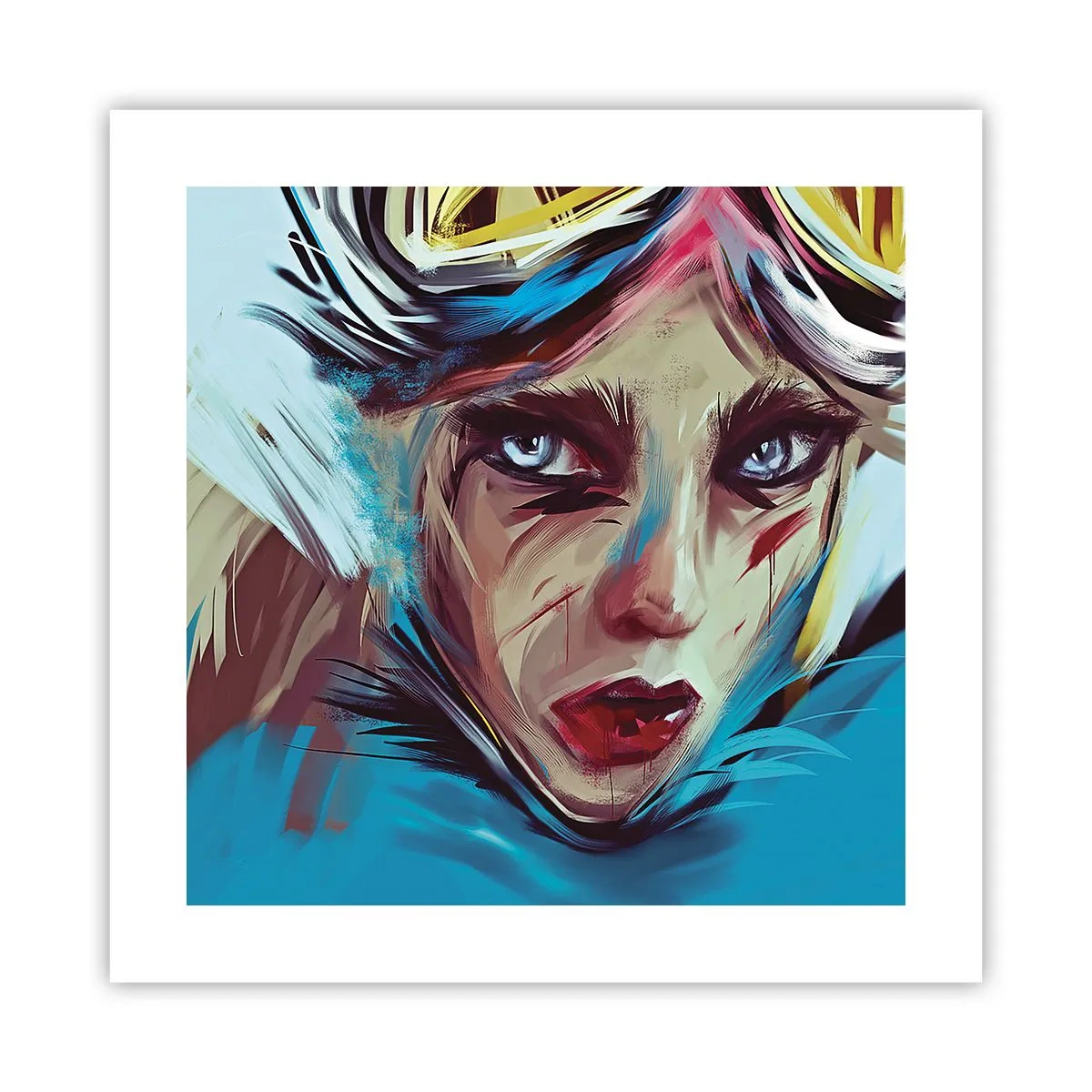 Plakat - Vejkriger - 40x40 cm