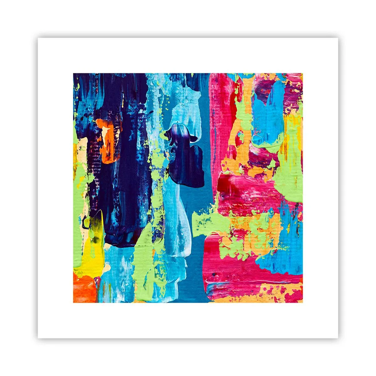 Plakat - Livet er smukt! - 30x30 cm