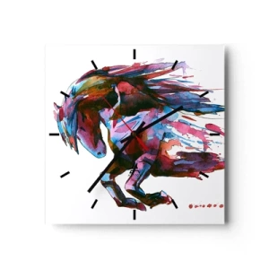 Vægur, Uret - I henrykkelse - 40x40 cm