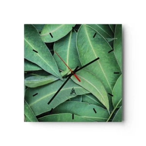 Vægur, Uret - Saftig og frisk - 40x40 cm