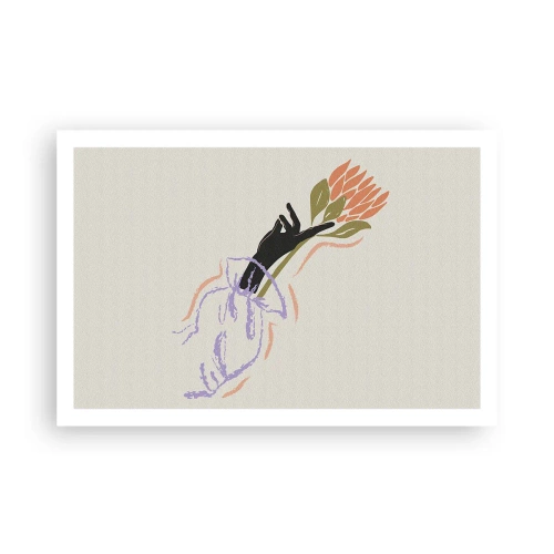 Plakat - En søsterlig berøring - 91x61 cm