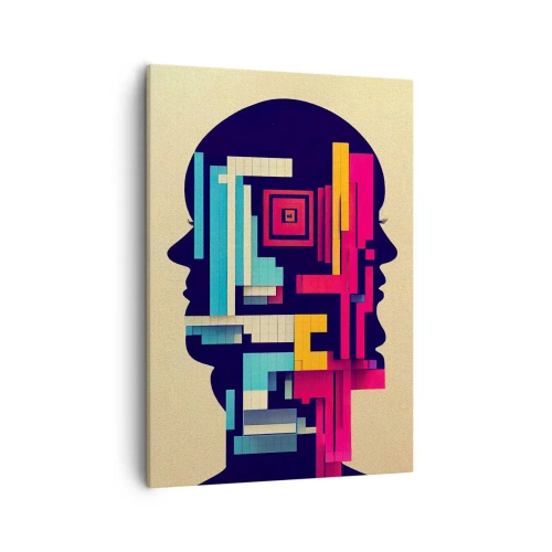 Lærredstryk - Billede på lærred - Nye slips - 50x70 cm