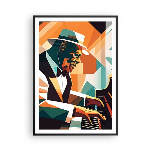 Plakat i sort ramme - Alt det jazz - 70x100 cm
