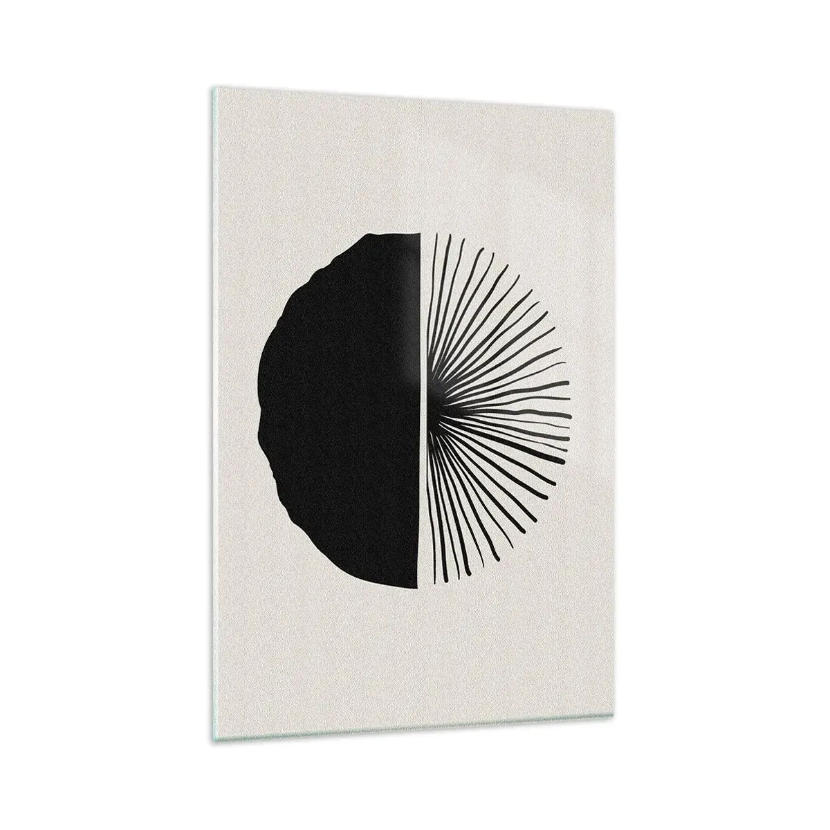 Billede på glas - En vifte af muligheder - 80x120 cm