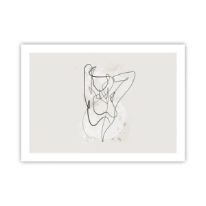 Plakat - Forførelsens kunst - 70x50 cm