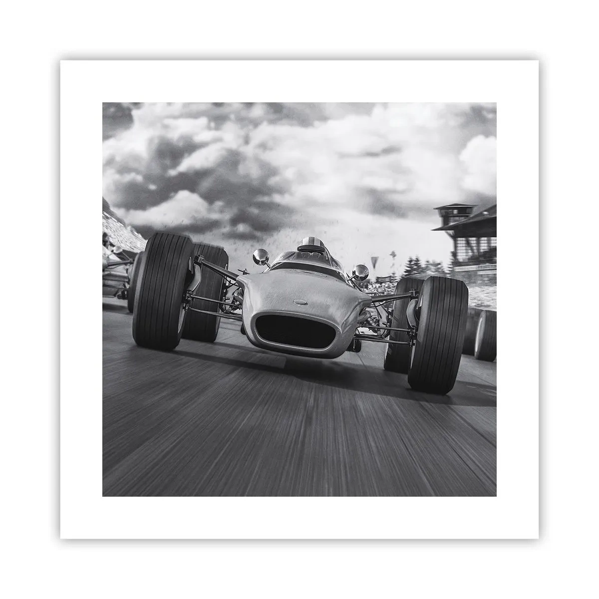 Plakat - Der er kraft! - 40x40 cm