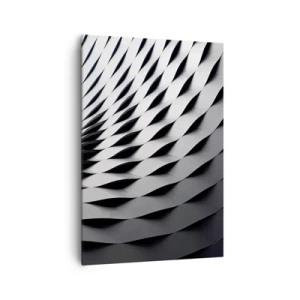 Lærredstryk - Billede på lærred - På bølgernes overflade - 70x100 cm