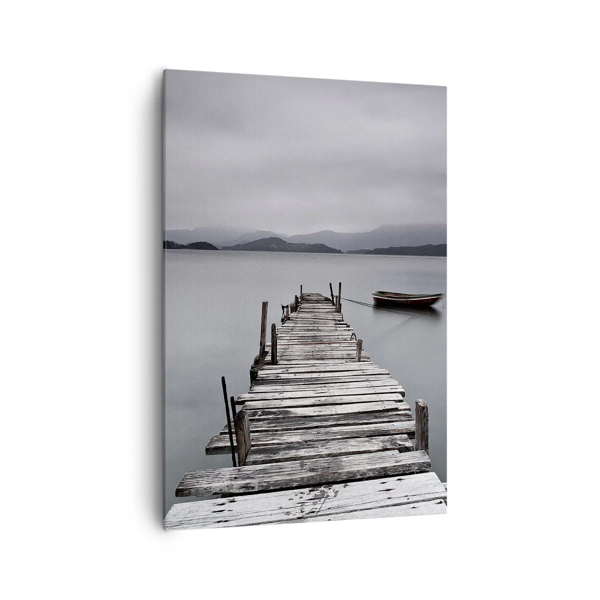 Lærredstryk - Billede på lærred - Du kan tage af sted i morgen - 70x100 cm