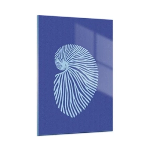 Billede på glas - Fødsel af en skal - 50x70 cm