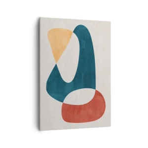 Lærredstryk - Billede på lærred - Påvirkninger og metamorfoser - 50x70 cm