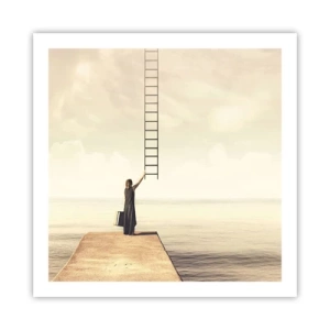 Plakat - En magisk rejse - 60x60 cm