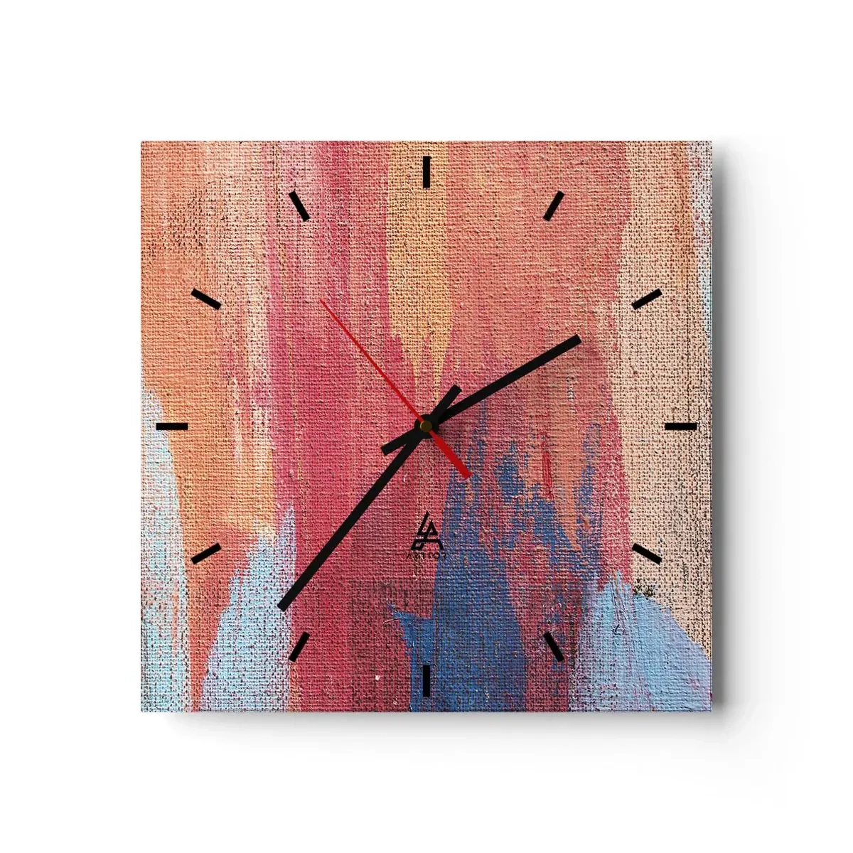 Vægur, Uret - Lad en regnbue flyde - 30x30 cm