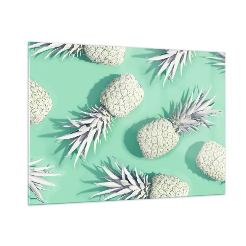 Billede på glas - passer godt sammen med mynte - 100x70 cm