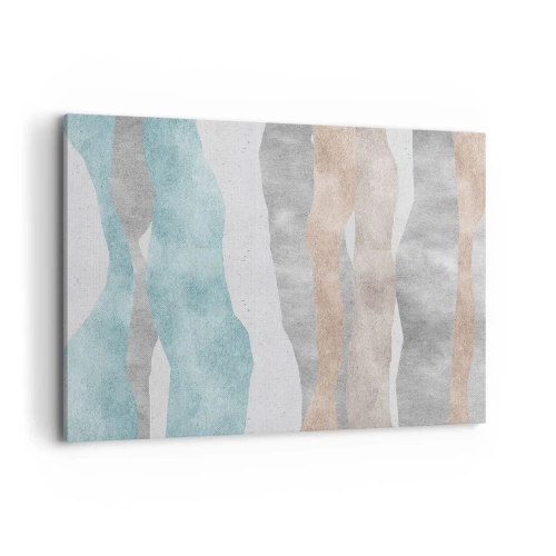 Lærredstryk - Billede på lærred - En undersøgelse af intimitet - 100x70 cm