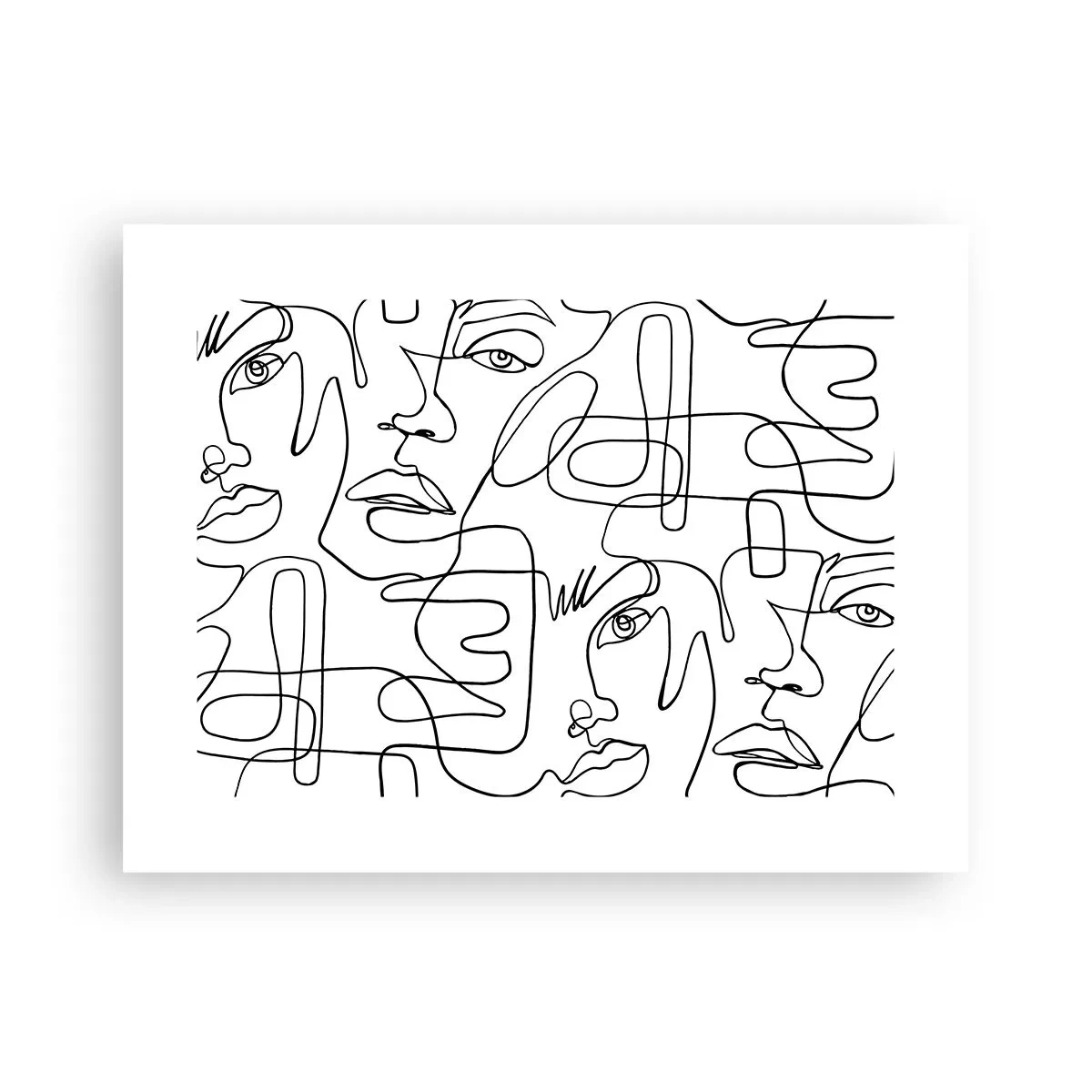 Plakat - I sammenfiltrede følelser - 40x30 cm