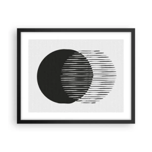 Plakat i sort ramme - Hans alter ego - 50x40 cm