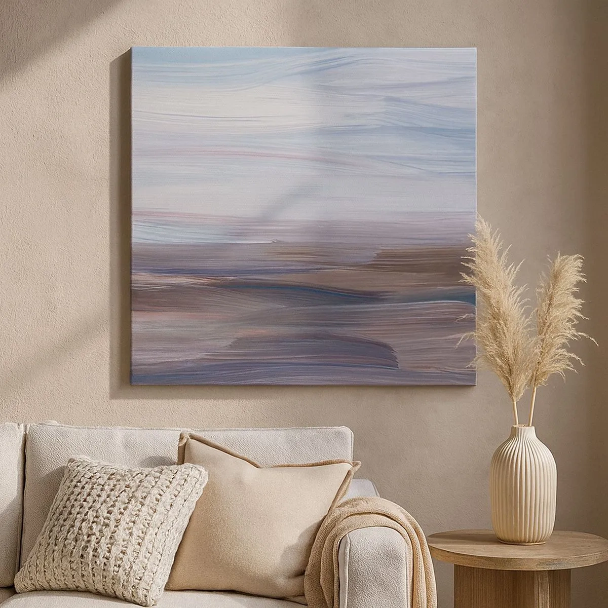 Lærredstryk - Billede på lærred - Elementer: vand - 30x30 cm