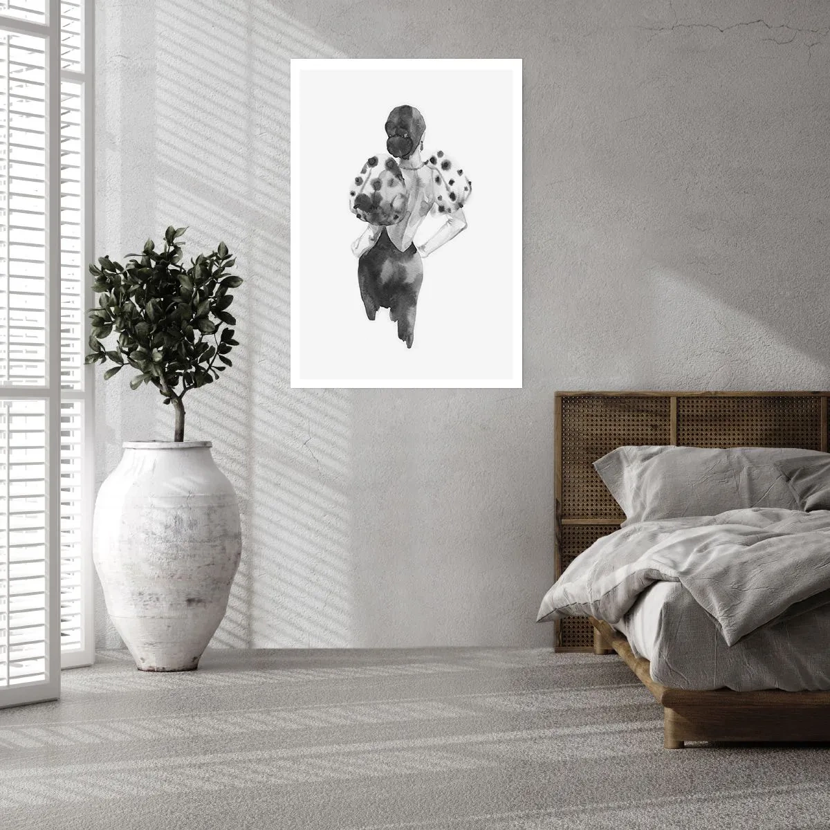 Plakat - Den gik lige forbi - 40x50 cm