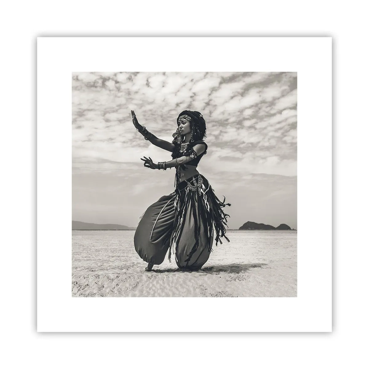 Plakat - Dans på de sydlige øer - 30x30 cm