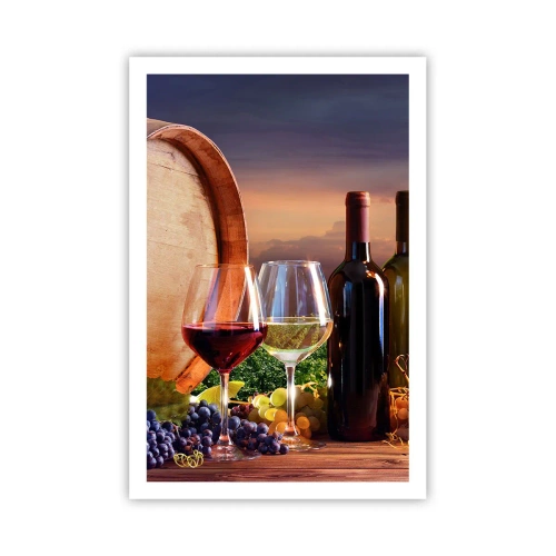 Plakat - Livet har smag her - 61x91 cm