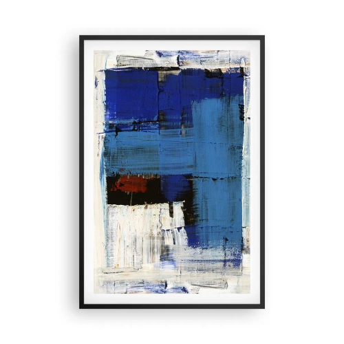 Plakat i sort ramme - Det blås hemmelighed - 61x91 cm