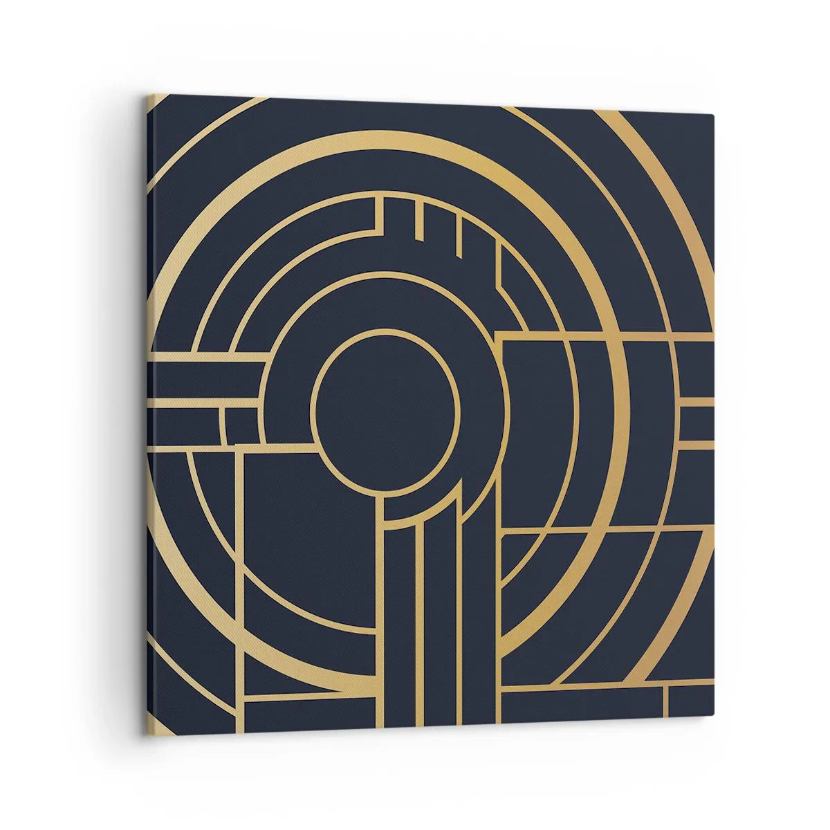 Lærredstryk - Billede på lærred - At vende tingene på hovedet - 50x50 cm