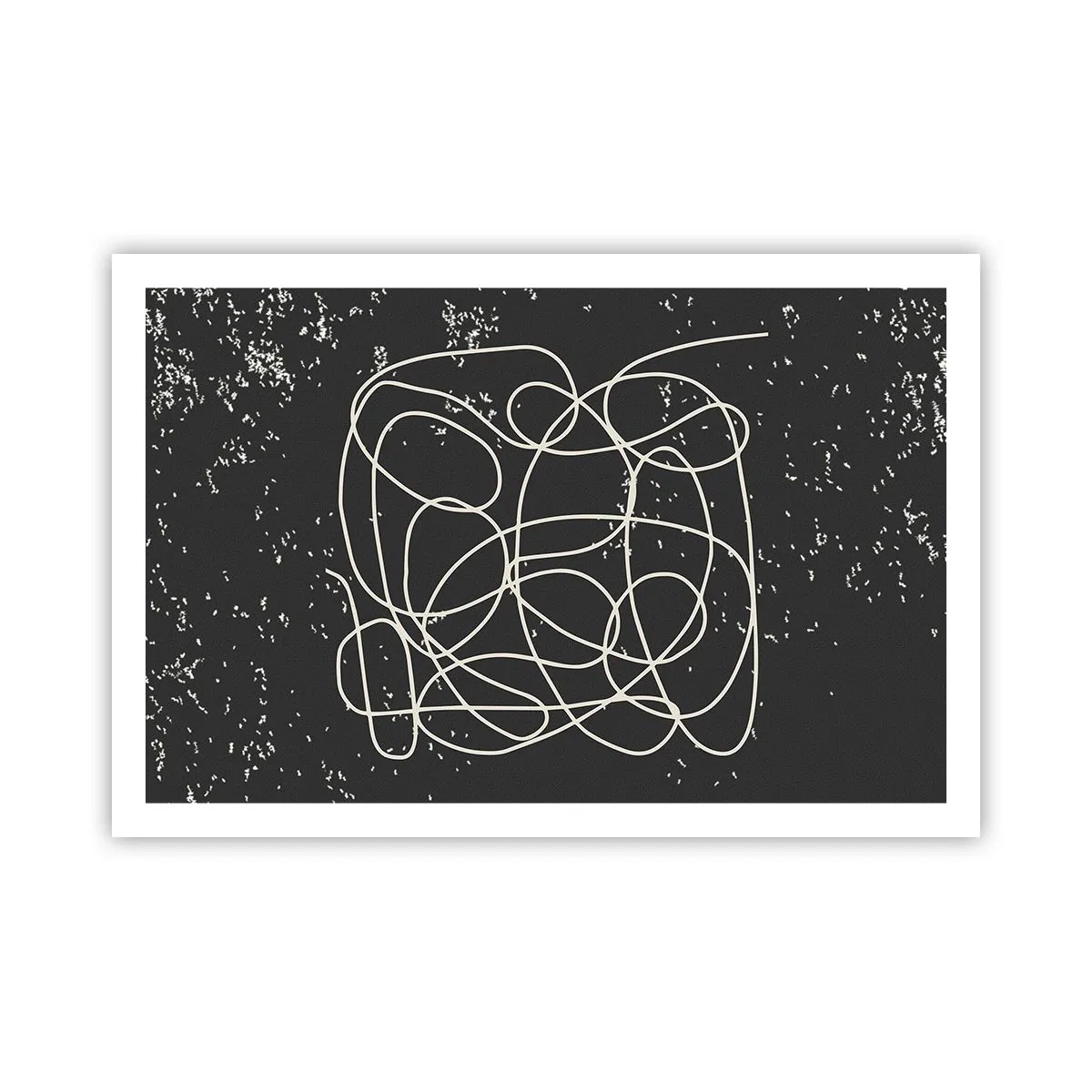 Plakat - Vandrende tanker - 91x61 cm