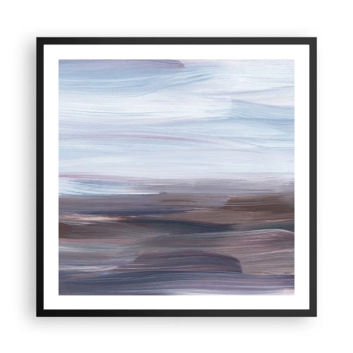 Plakat i sort ramme - Elementer: vand - 60x60 cm