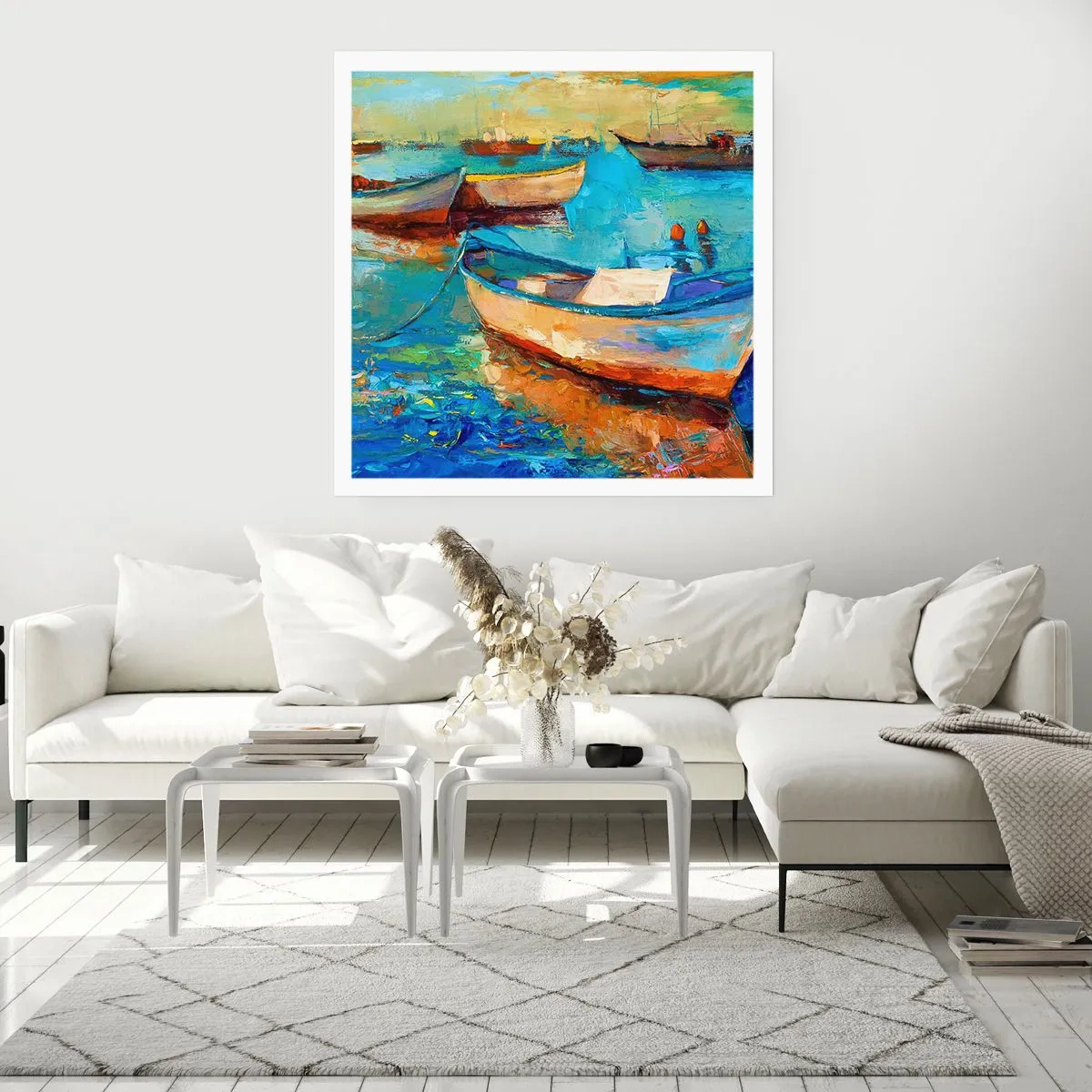 Plakat - I den sydlige bugt - 50x50 cm