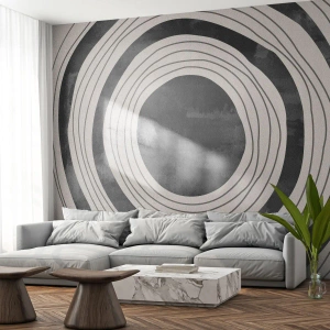 Fototapet Selvklæbende Deluxe Sticker - Lige til det punkt - Hjul, Minimalisme, Ældret - 100x70 cm