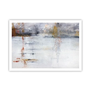 Plakat - Bag lufttæppet - 100x70 cm