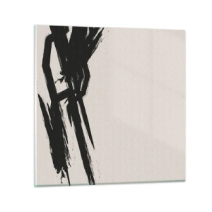 Billede på glas - Ustoppeligt momentum - 70x70 cm