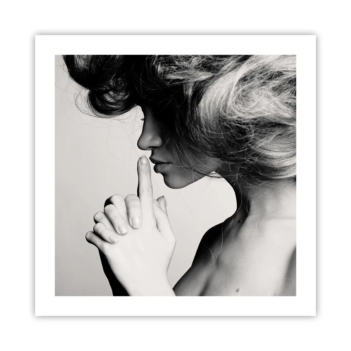 Plakat - Lyt til sig selv - 50x50 cm