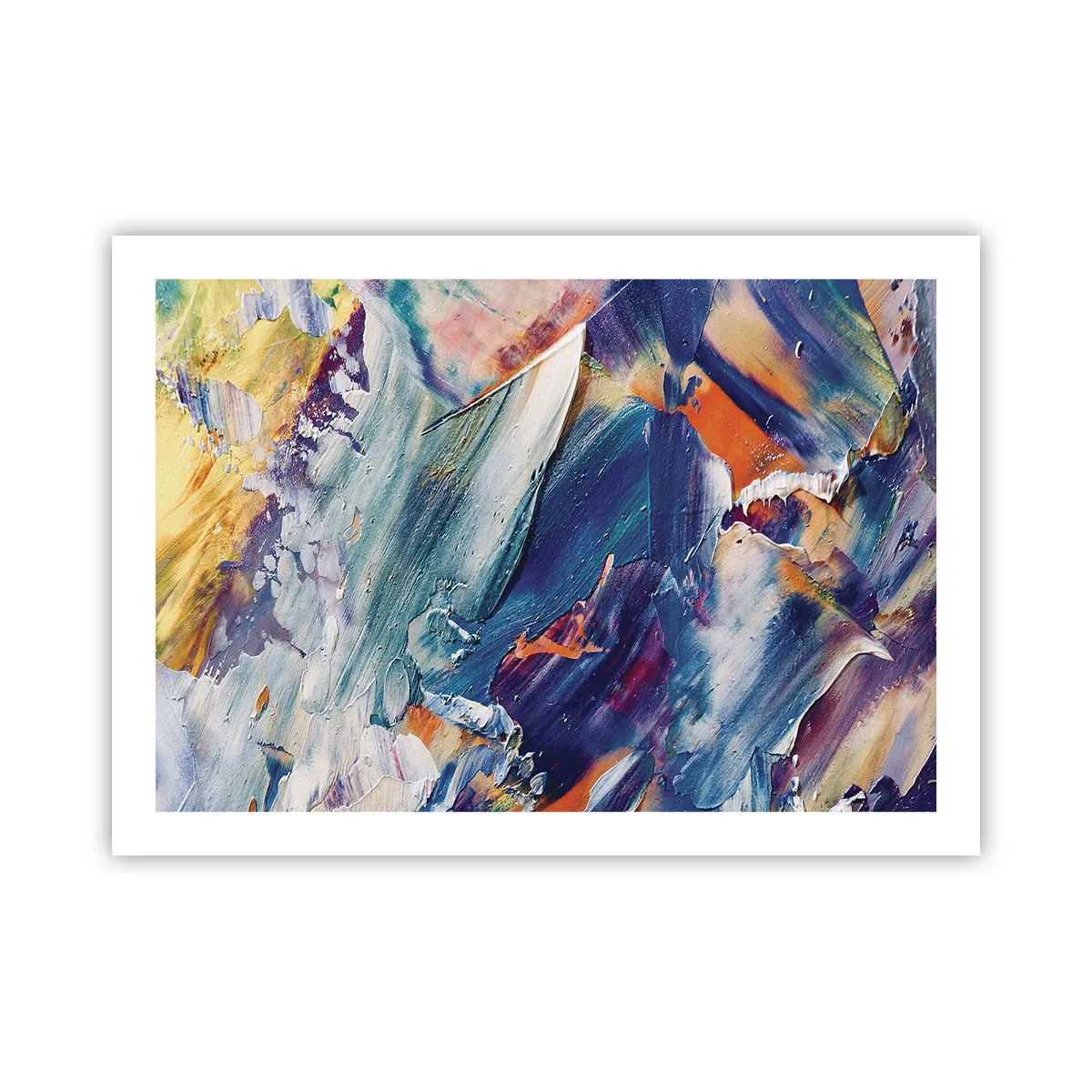 Plakat - Forvirring af farver - 70x50 cm