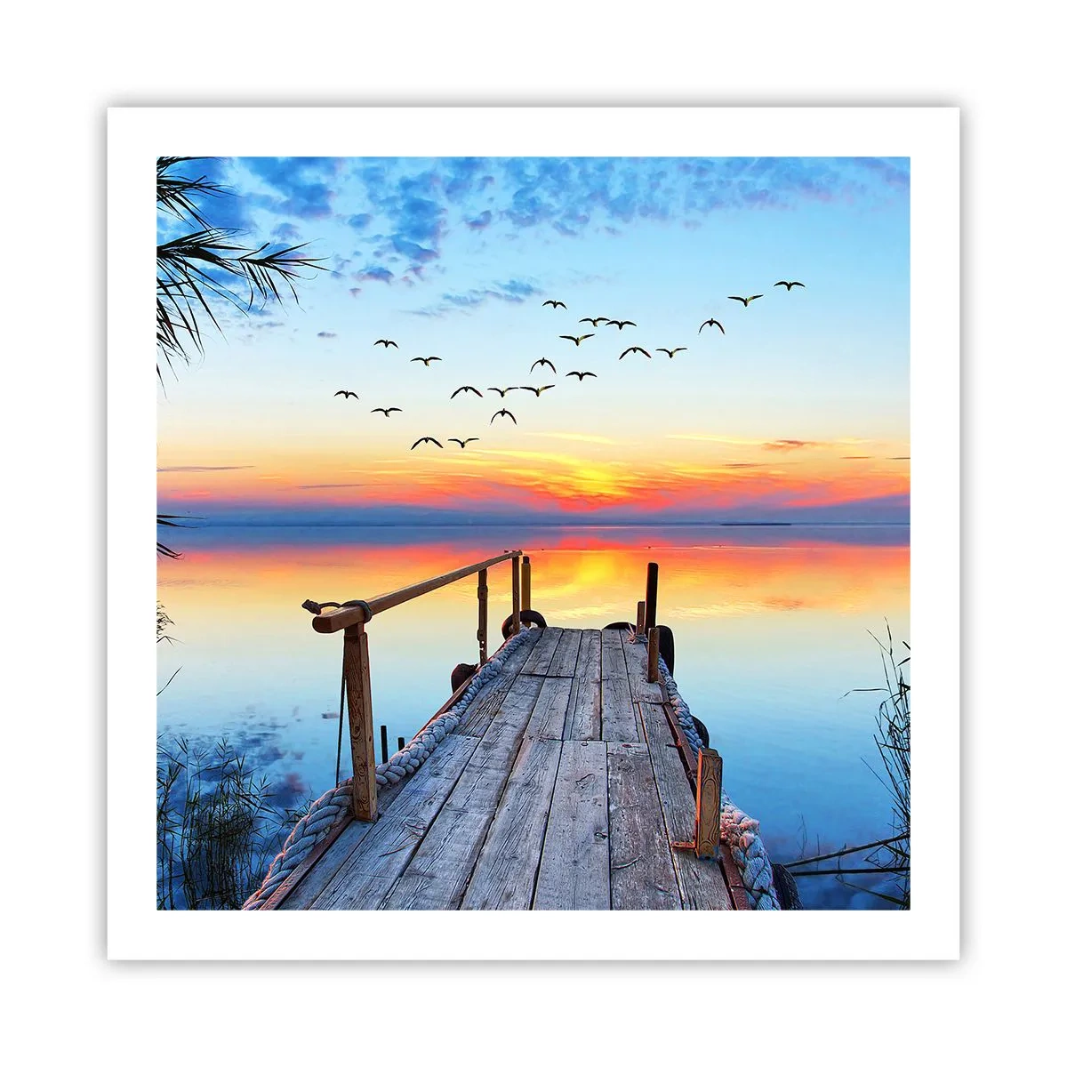 Plakat - Tid til at tage tilbage... - 60x60 cm