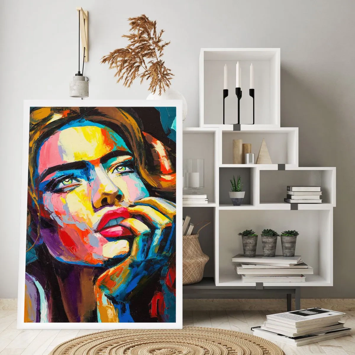 Plakat - Drømme som fugle svæver gennem himlen - 50x70 cm