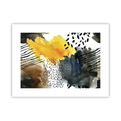 Plakat - Et møde mellem elementerne - 40x30 cm