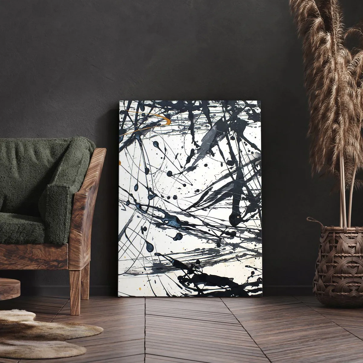 Lærredstryk - Billede på lærred - Med eller uden fornuft? - 50x70 cm