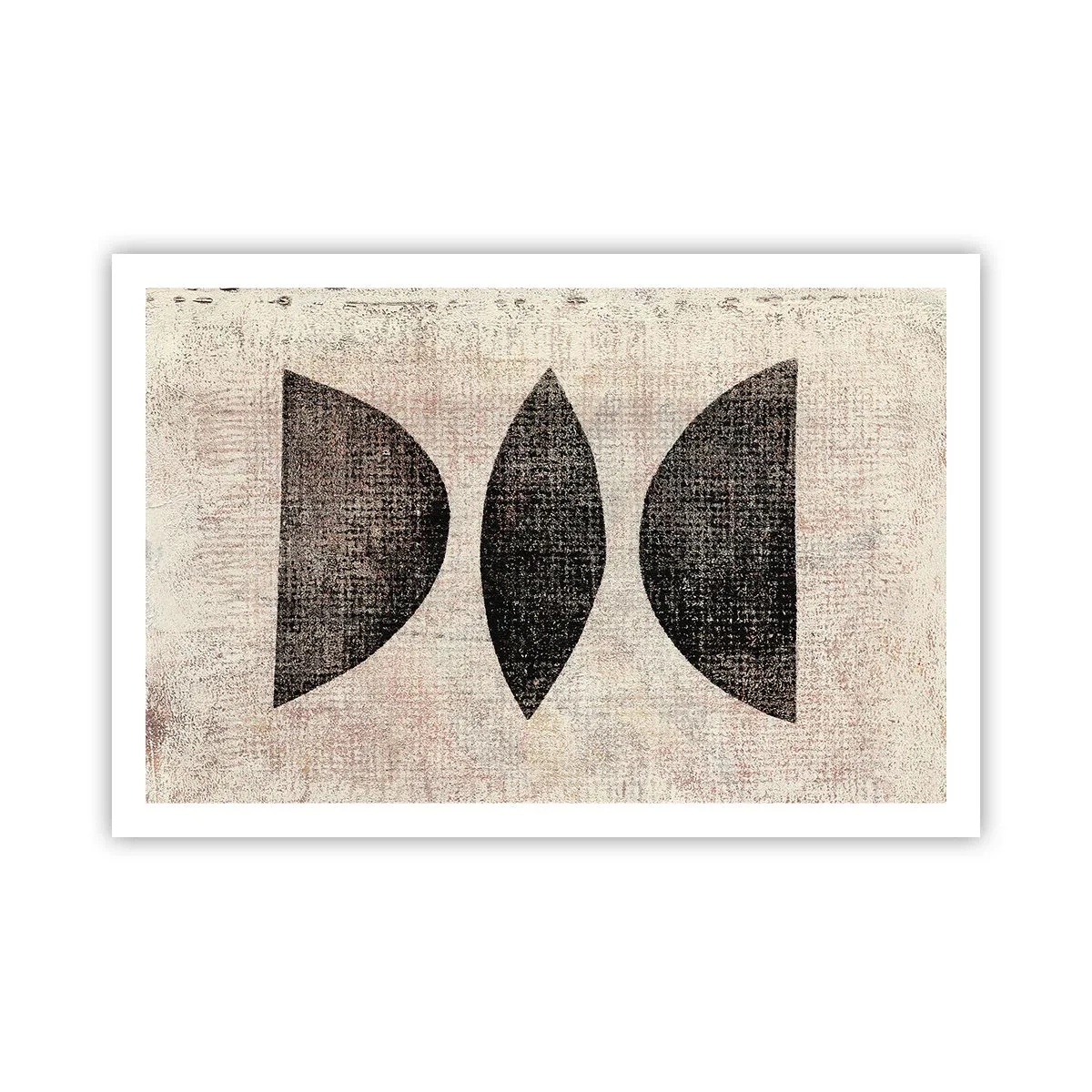 Plakat - Etnisk abstraktion - 91x61 cm