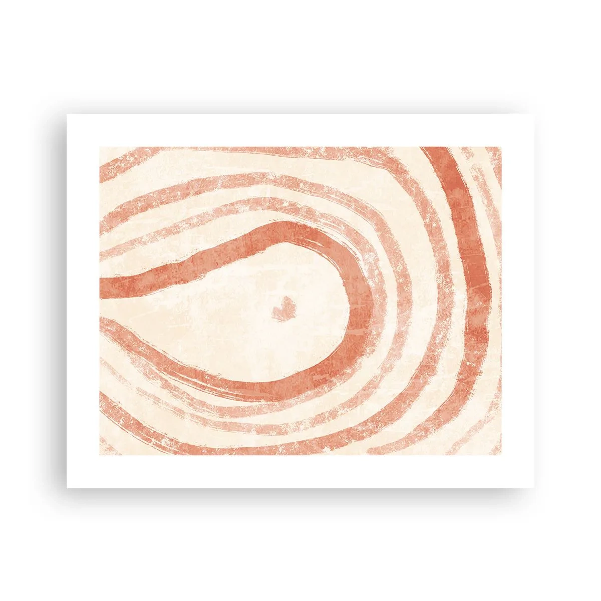 Plakat - Koralcirkler - komposition - 50x40 cm