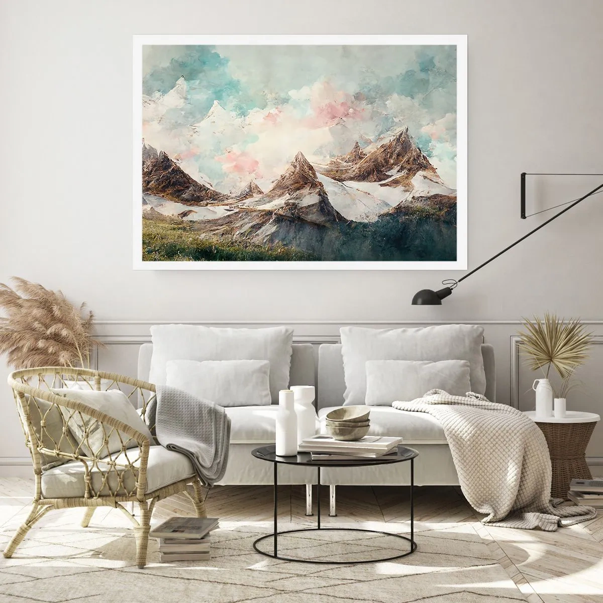 Plakat - Stenede knive - 100x70 cm
