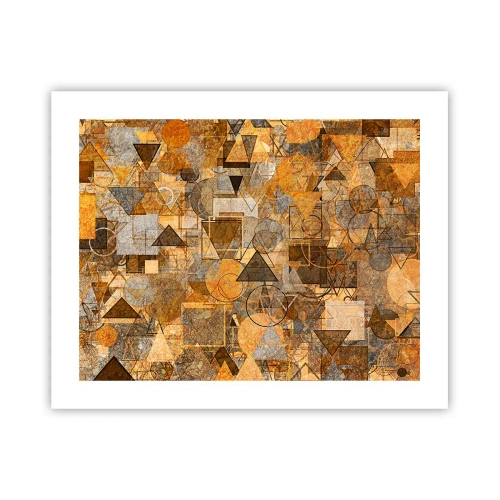 Plakat - Verden i form - 50x40 cm