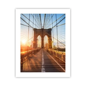 Plakat - På den gyldne bro - 40x50 cm