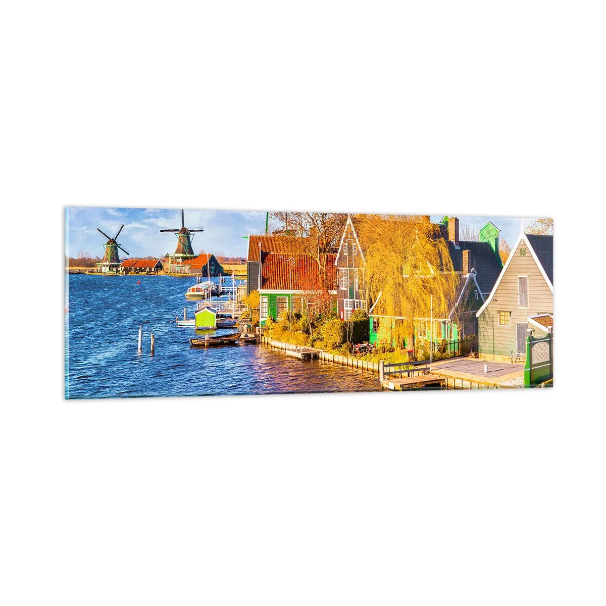 Billede på glas - Uændret i århundreder - 90x30 cm