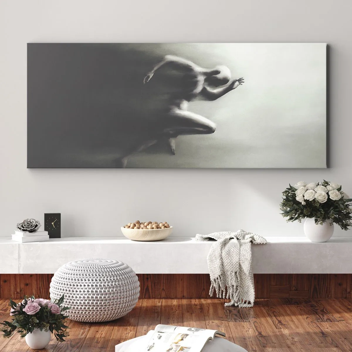 Lærredstryk - Billede på lærred - Ustoppelig - 100x40 cm