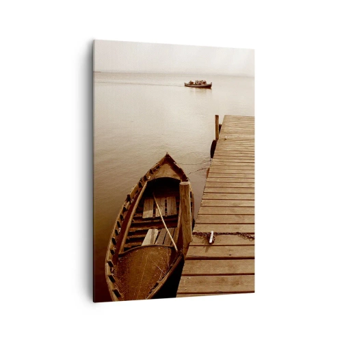 Lærredstryk - Billede på lærred - Stor fred - 70x100 cm