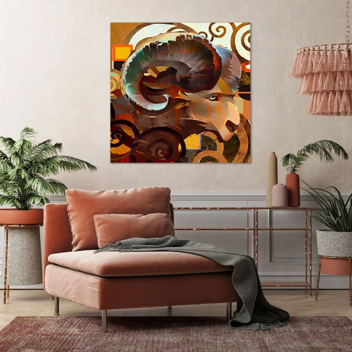 Lærredstryk - Billede på lærred - Magier - religioner - ritualer - 40x40 cm
