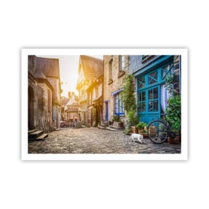 Plakat - Byens hvide spøgelse - 91x61 cm